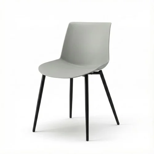 Chaise minimaliste grise